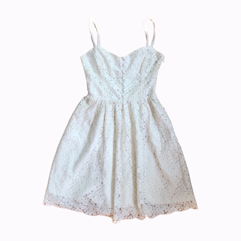 Talula Ivory Lace Dress
